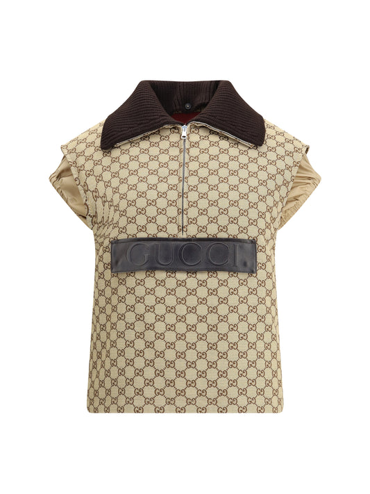 GUCCI Bomber Gilet with single front pocket
