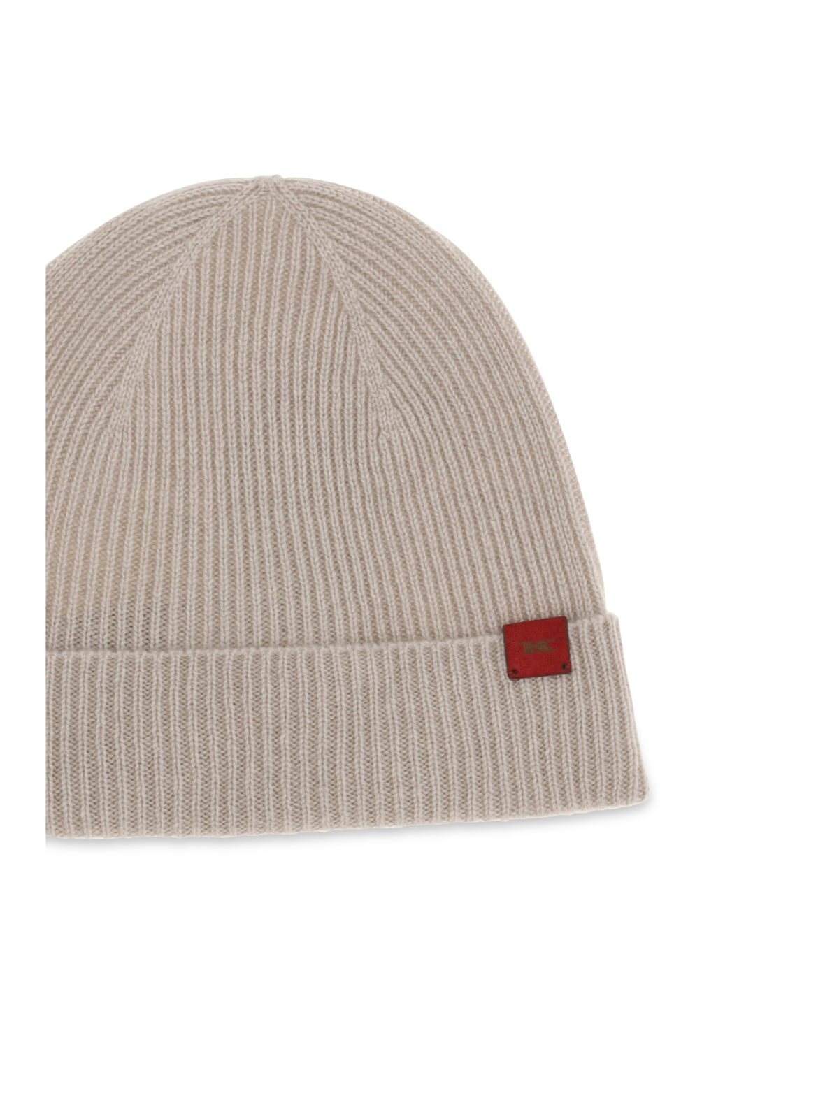 Kiton Wool Beanie Hat - Beige