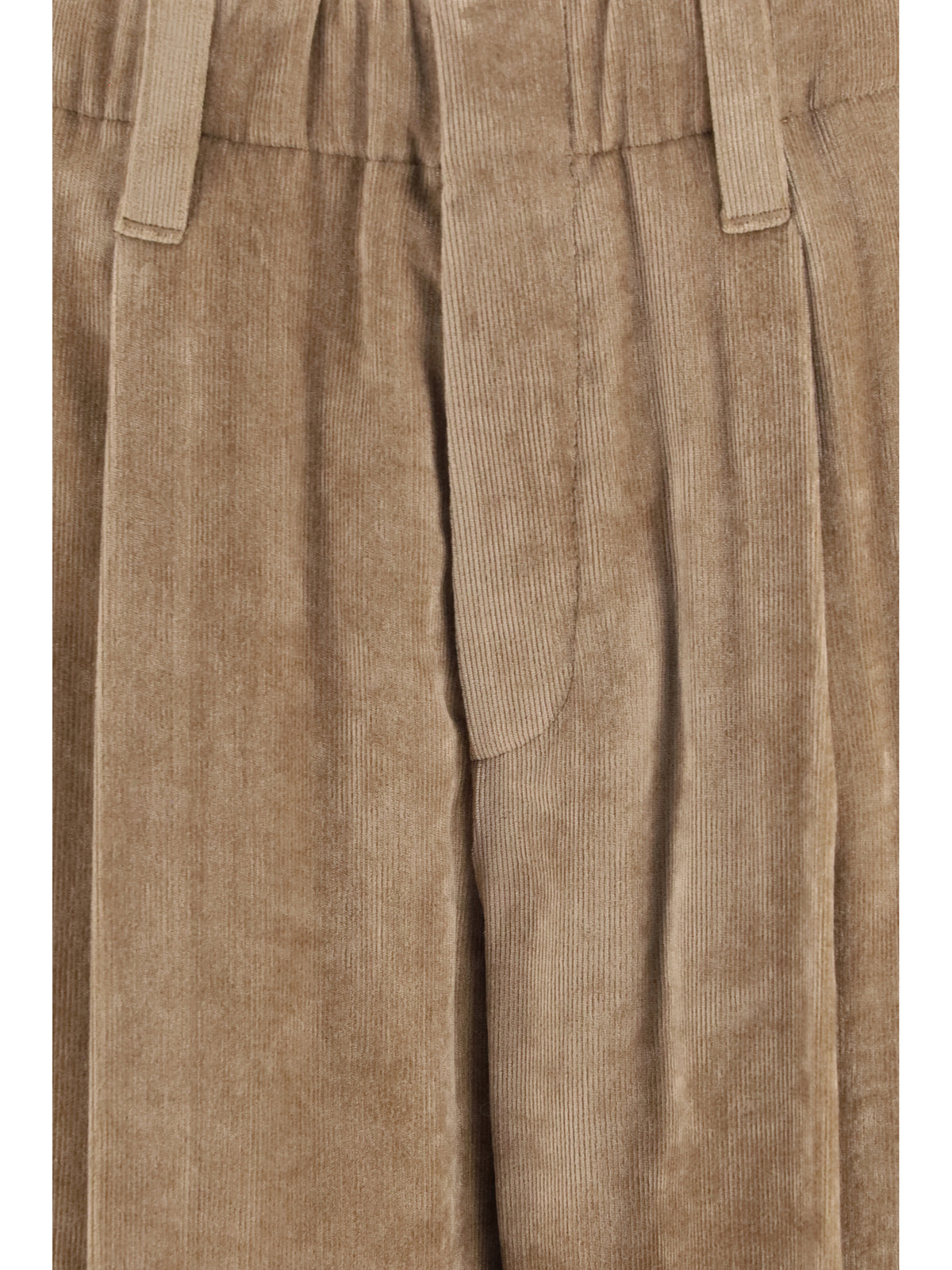 Brunello Cucinelli Corduroy tailored Pants - Cappuccino