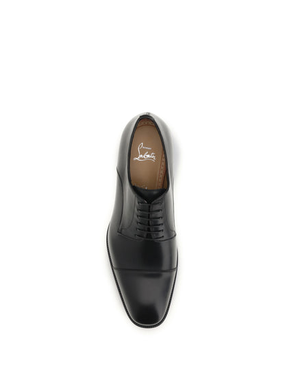 CHRISTIAN LOUBOUTIN Greggo Oxford leather Lace-Up Shoes