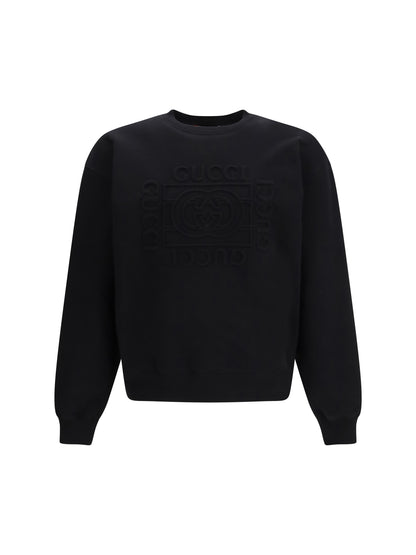 Gucci Cotton Sweatshirt - Black/Mix
