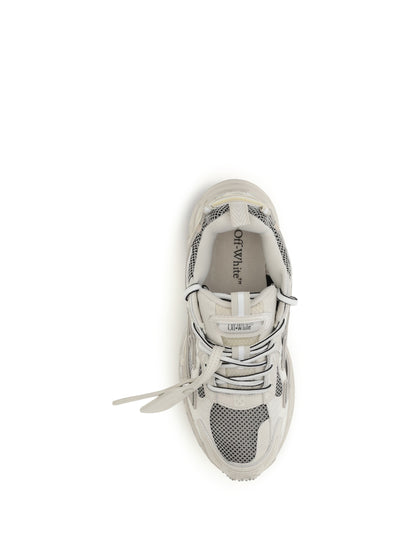 Off-White Be Right Back Worn Out Sneakers - Beige/Grey