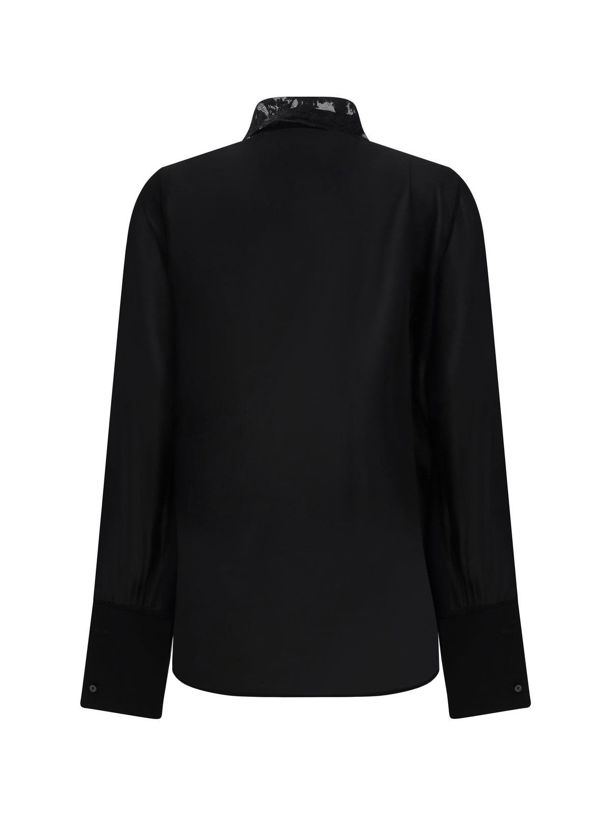 Fendi Georgette Shirt - Black