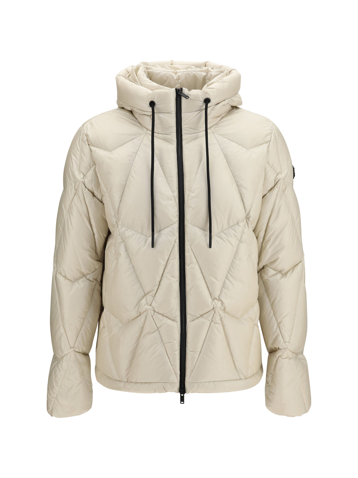 Moose Knuckles Quilted Iceberg Puffer Jacket - Alabaster