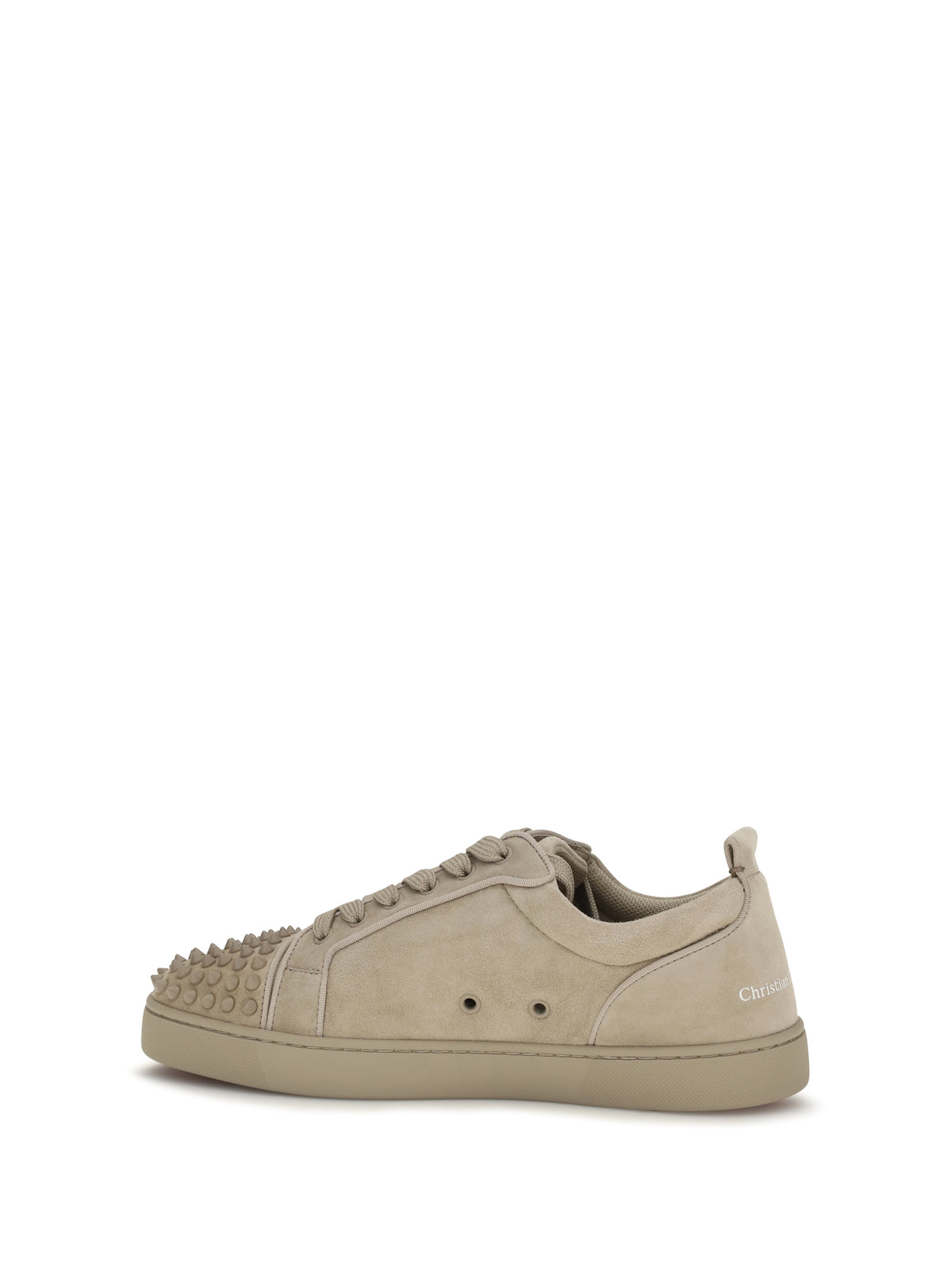 Christian Louboutin Louis Jr Spikes Canopy Sneakers - Saharienne/Saharienne Mat