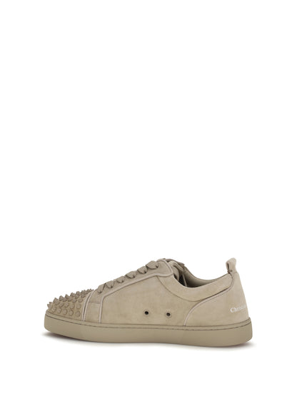 Christian Louboutin Louis Jr Spikes Canopy Sneakers - Saharienne/Saharienne Mat