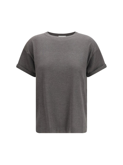 BRUNELLO CUCINELLI Cashmere glitter T-shirt