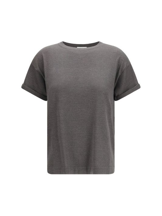 BRUNELLO CUCINELLI Cashmere glitter T-shirt