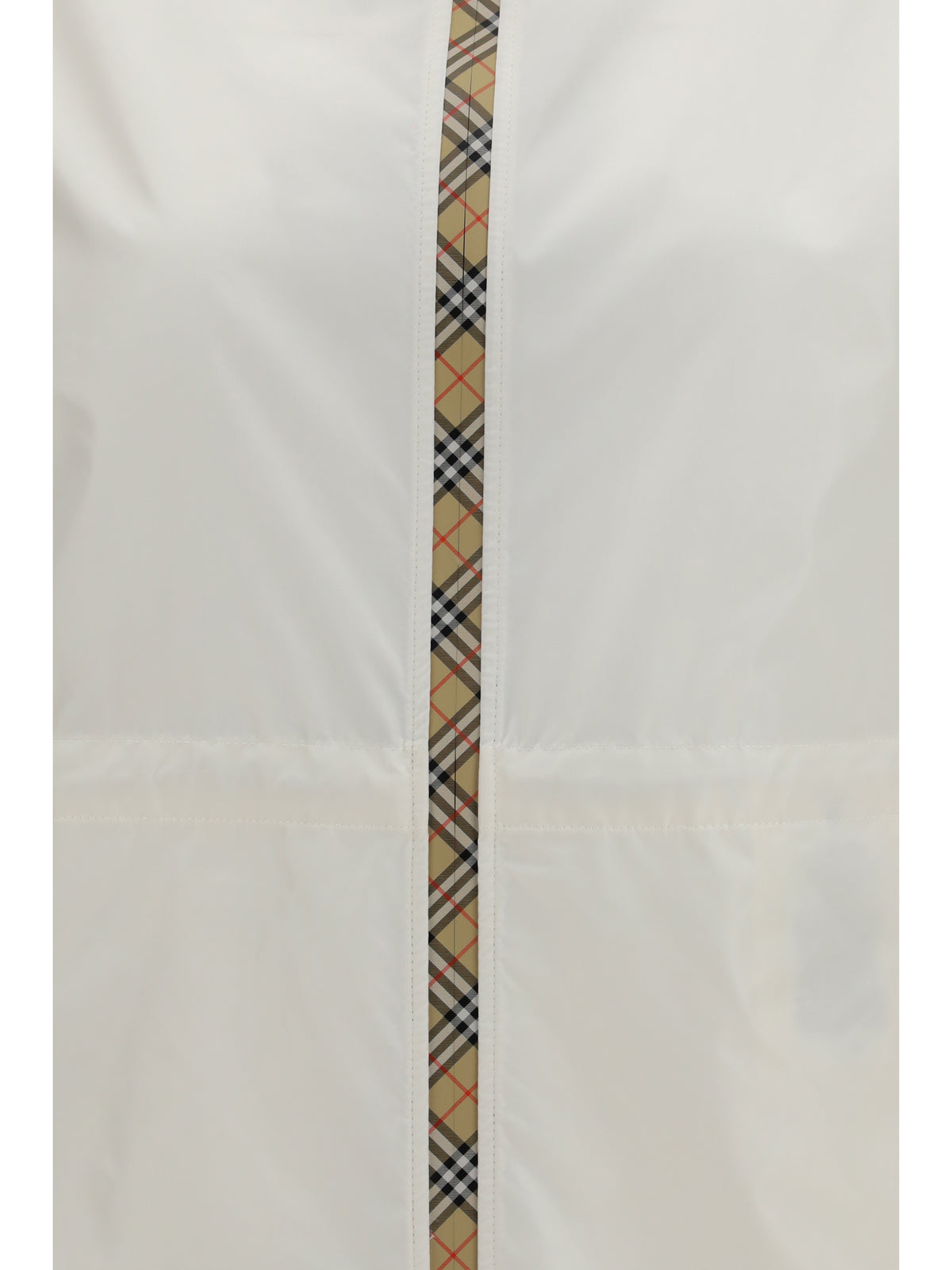 Burberry Blackpool short nylon Jacket - Seashell White