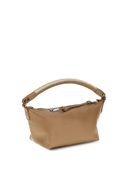 Loewe Mini Cala lamb leather Shoulder Bag - Mocha/Beige