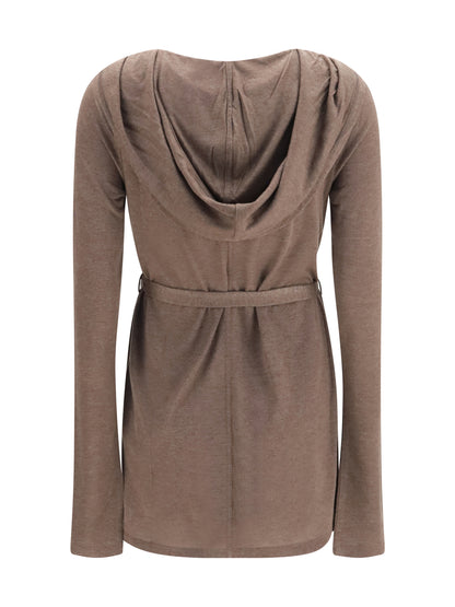 Max Mara Falda lyocell and silk blend Cardigan - Cacha' Dark Mel