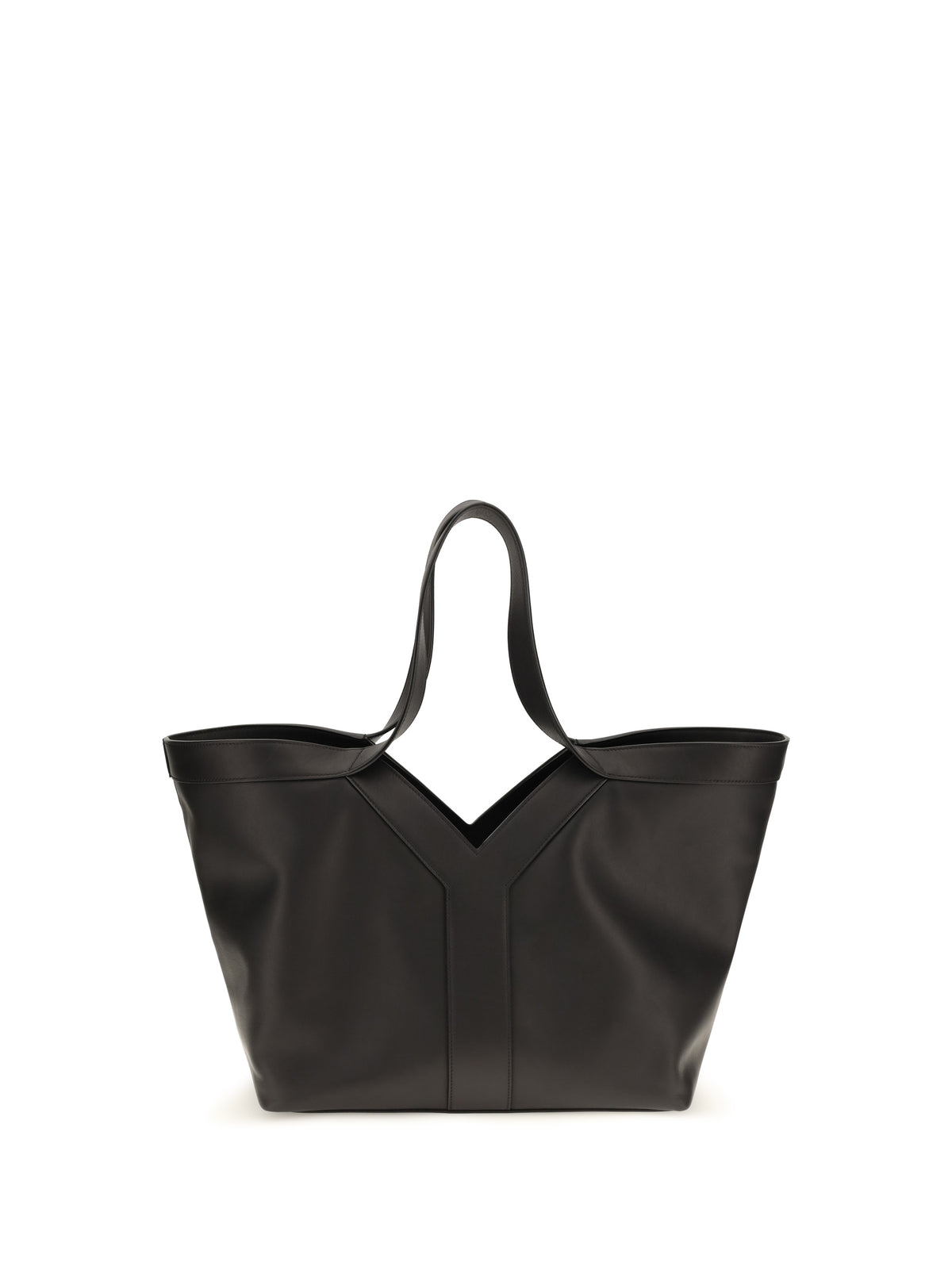 Saint Laurent Small Y Tote Bag - Black