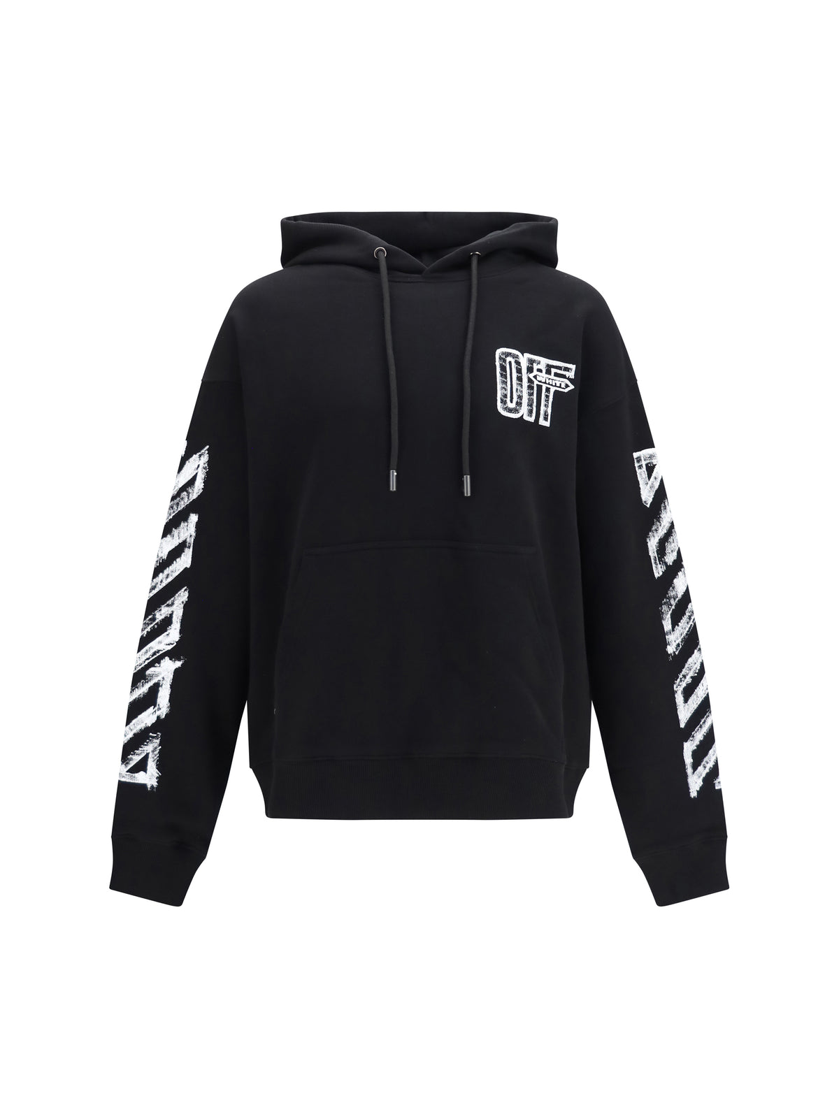 Off-White Motion Arrow Hoodie - Black