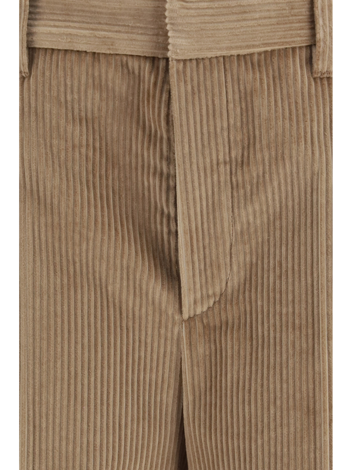 Brunello Cucinelli Cotton velvet Pants - Cappuccino