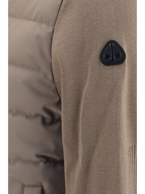 Moose Knuckles Kamet Jacket with high collar - Ashen/Ashen