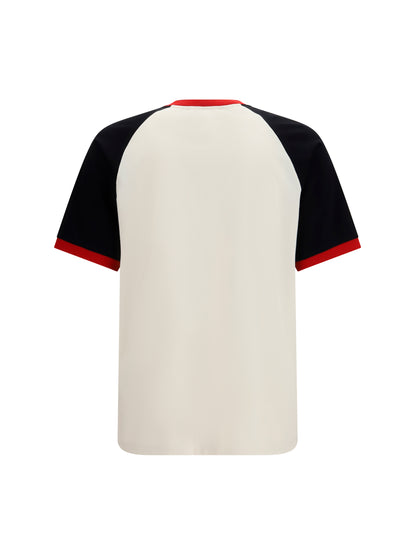 Versace Cotton jersey T-shirt - Dirty White/Black