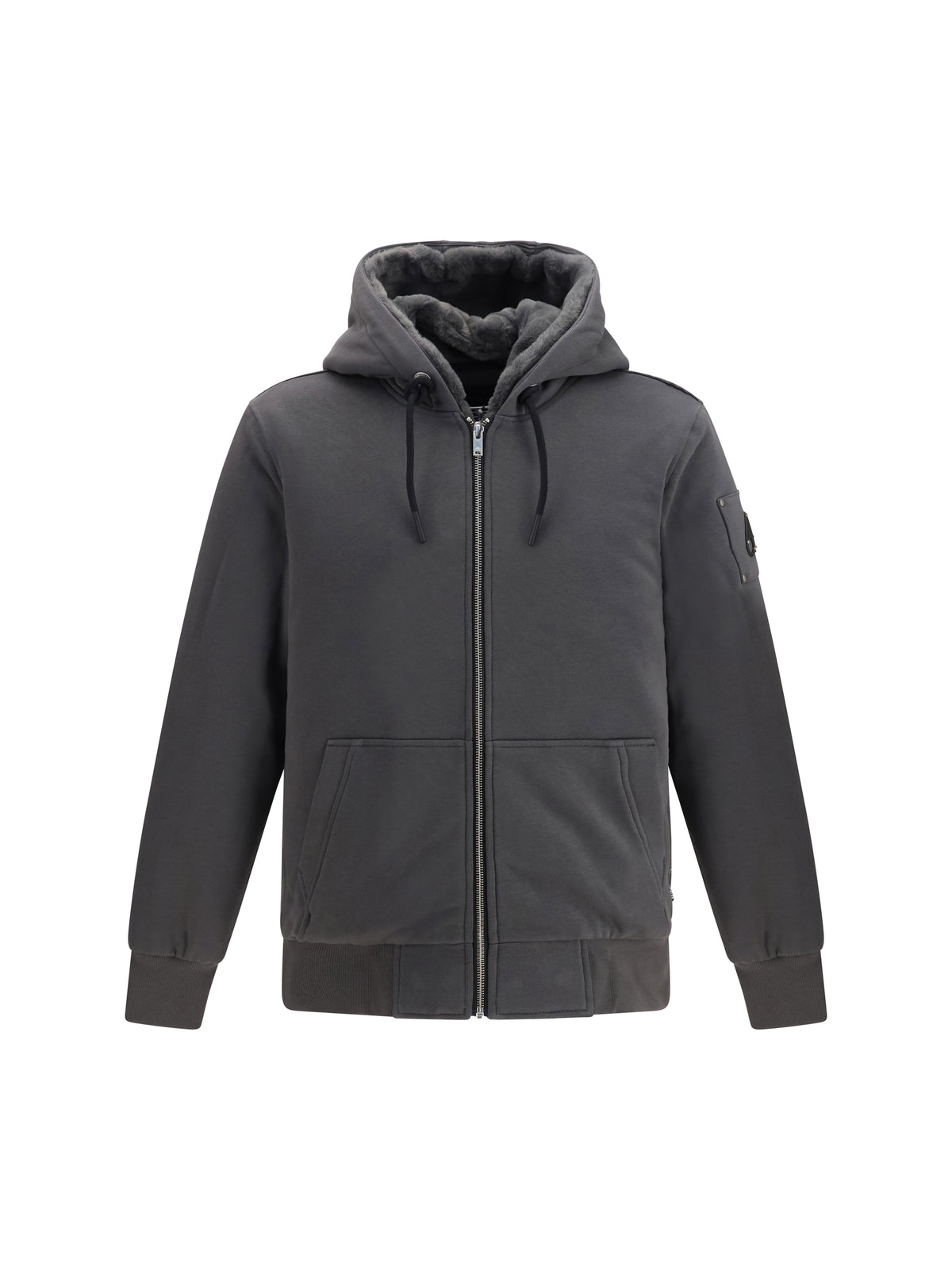 Moose Knuckles Bunny Hooded Sweatshirt - Cement2