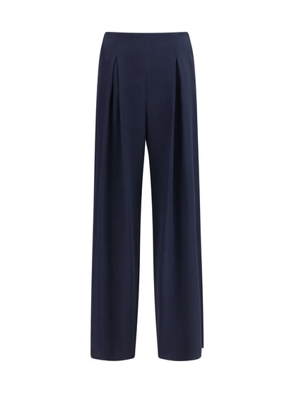 Max Mara Pure Palude wide-leg Pants - Blue Marino