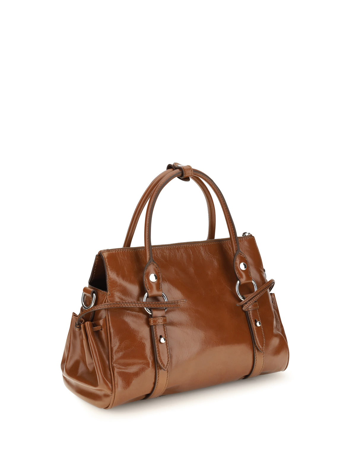 Miu Miu Leather Handbag - Palissandro