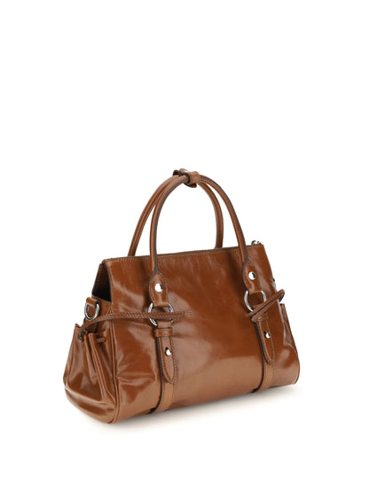 Miu Miu Leather Handbag - Palissandro