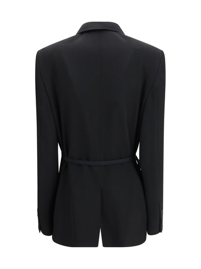 Balenciaga Wrap tailored Jacket - Black