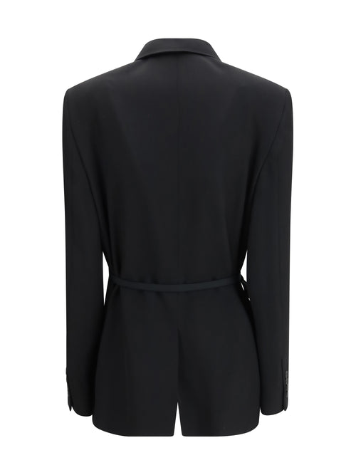 Balenciaga Wrap tailored Jacket - Black