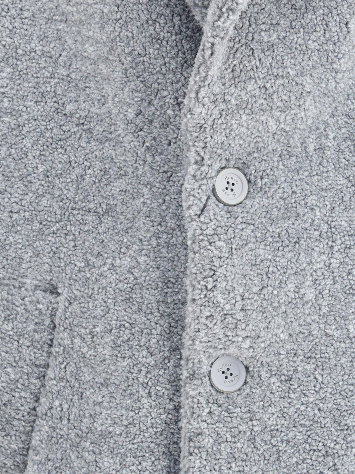 Herno Teddy Coat - Grey