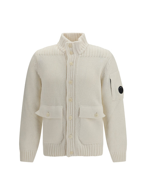 C.P. Company Lambswool Sweater - Gauze White