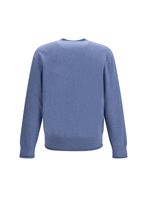 Loewe Cotton and cashmere Sweater - Light Blue