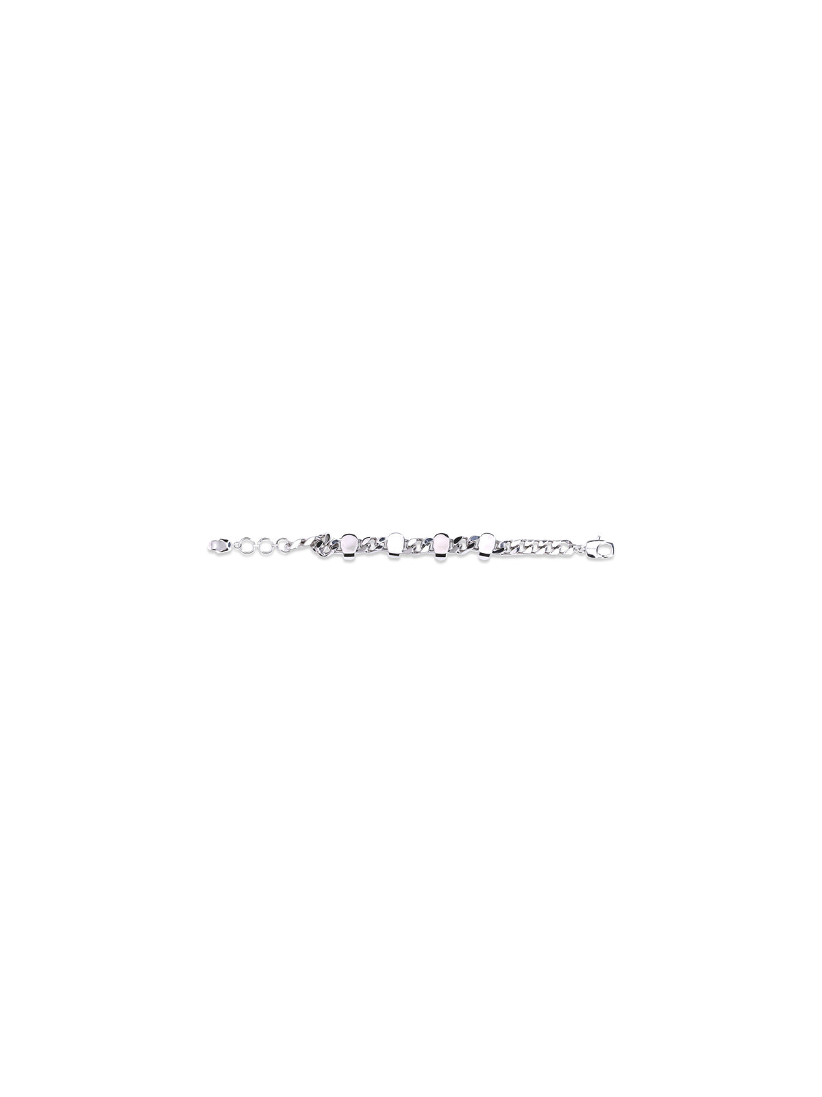Alexander Mcqueen Skull Bracelet - Palladium