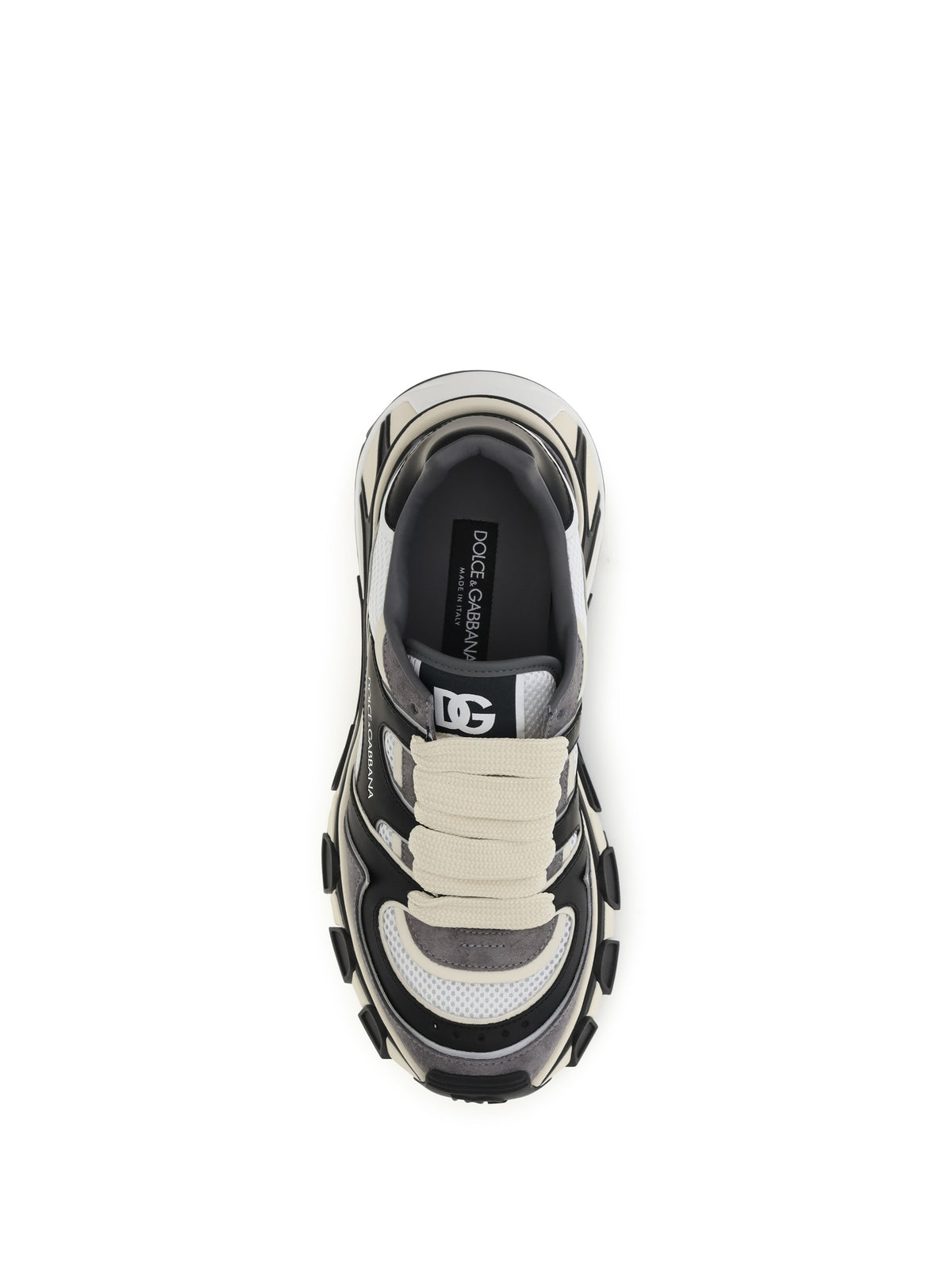 Dolce & Gabbana Sneakers with mesh details - White/Black