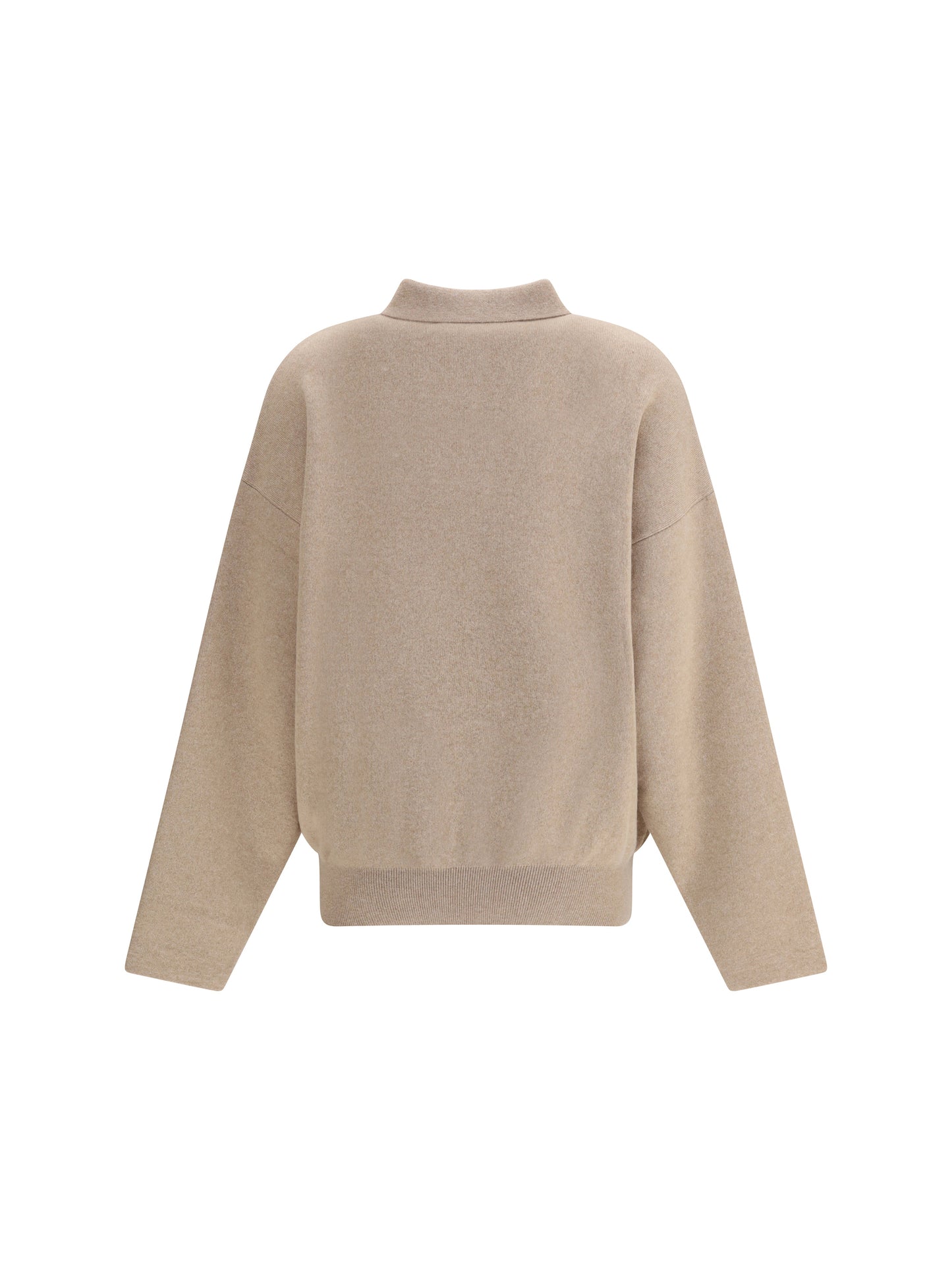 JACQUEMUS Polo Sweater la maille vareuse pallone