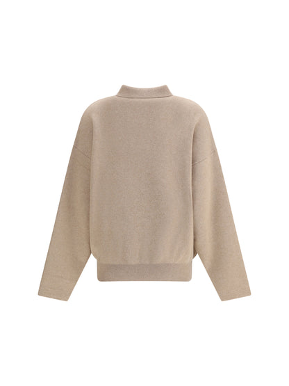 JACQUEMUS Polo Sweater la maille vareuse pallone