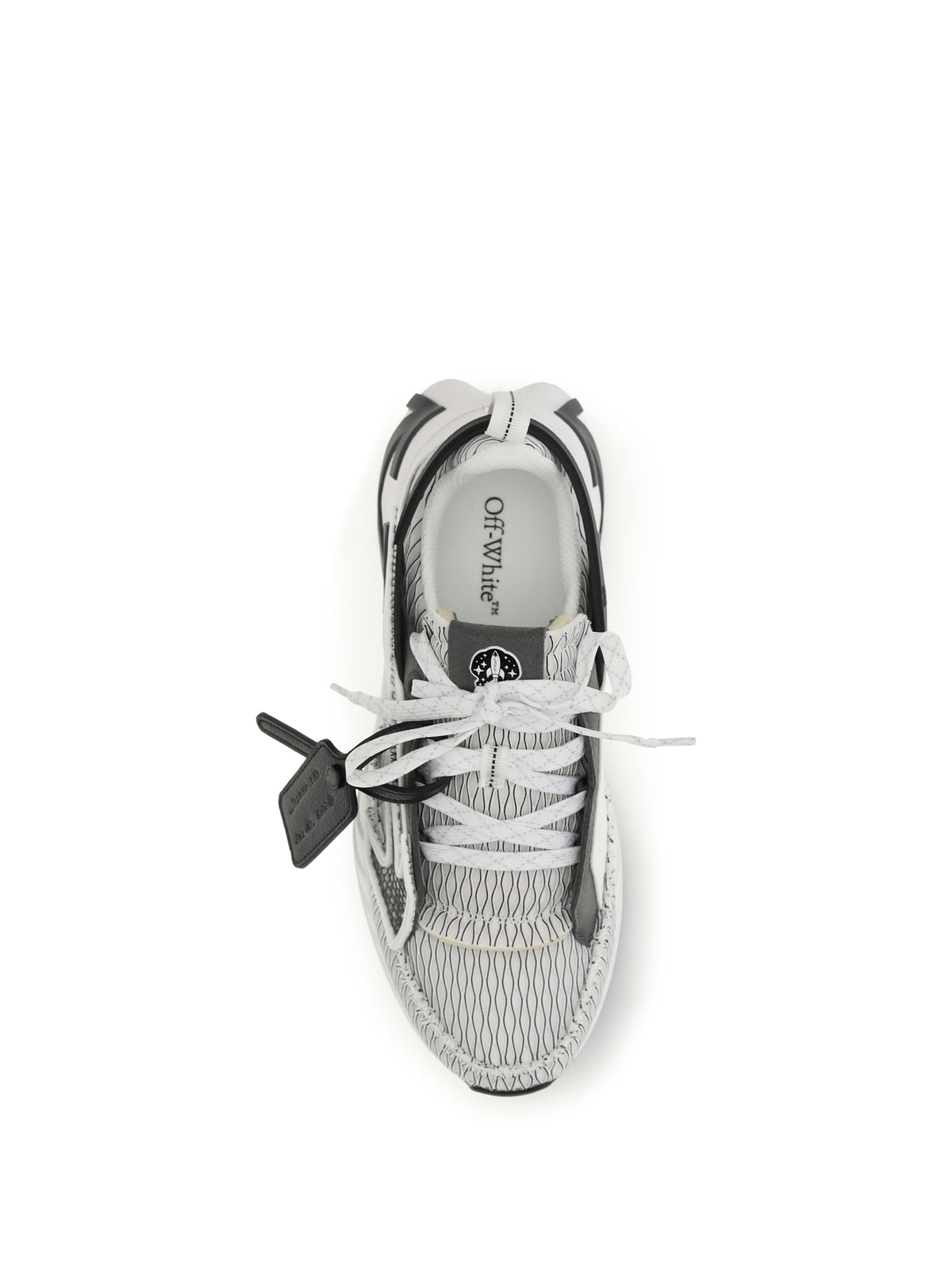Off-White M-Space Memo Mesh Sneakers - White/Black