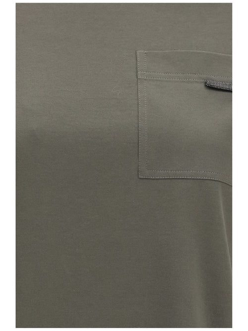 Brunello Cucinelli Cotton T-shirt - Origano