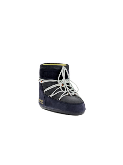 Moon Boot Moon Boot x Guest in Residence Icon Low Boots - Midnight/Grey