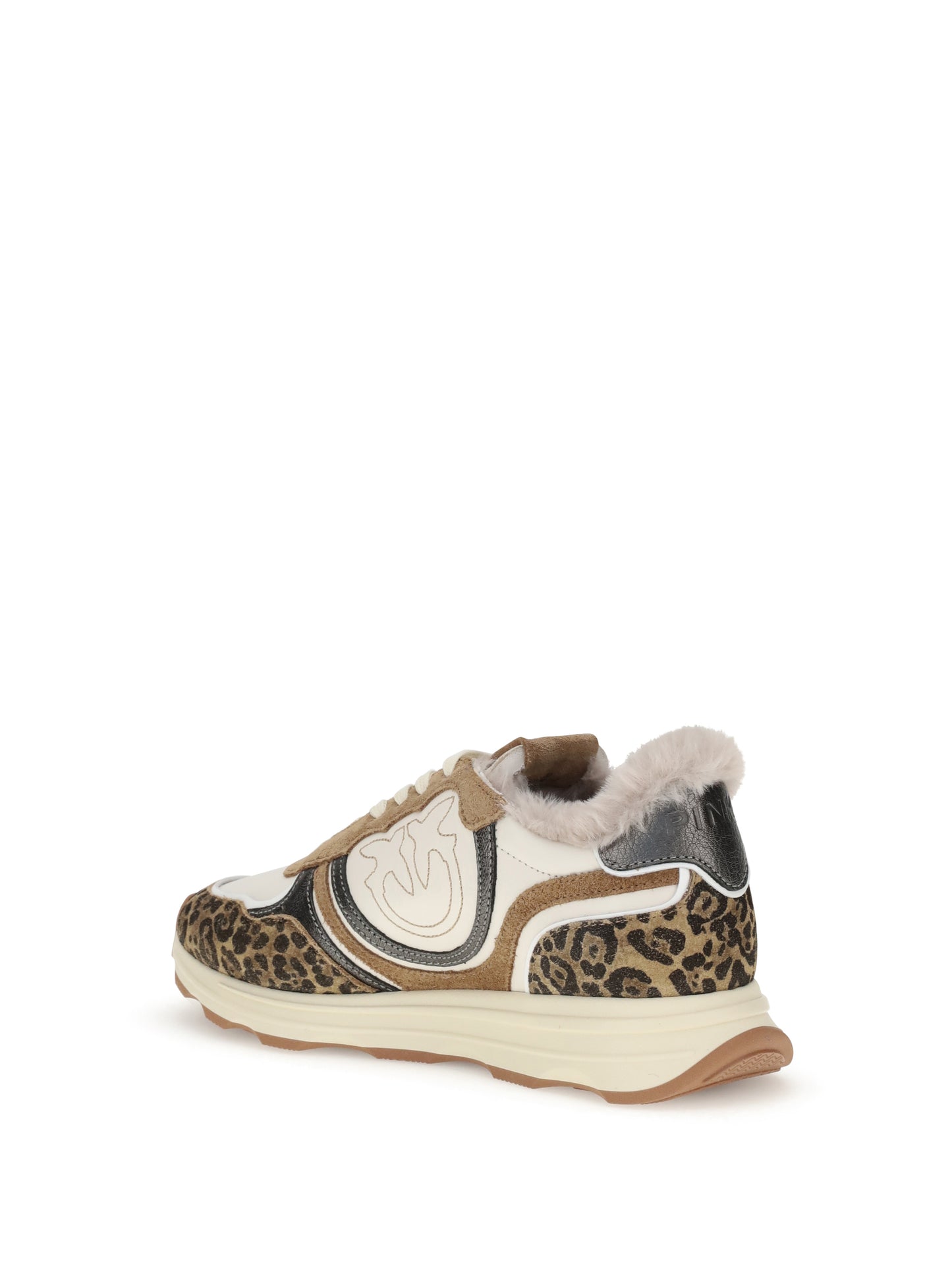 PINKO Zoe 01 Leopard Sneakers