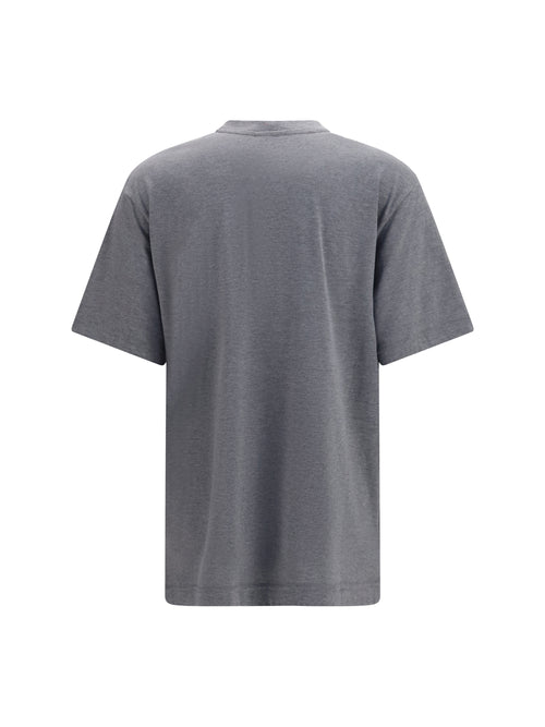 Gucci Cotton and silk jersey printed T-shirt - Grey Melange/Mc