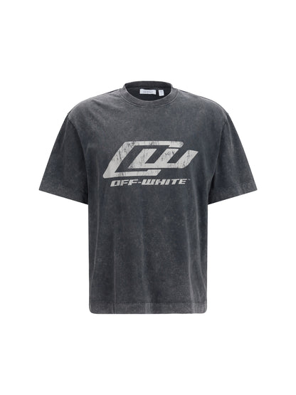 OFF-WHITE Racing Skate T-shirt with print