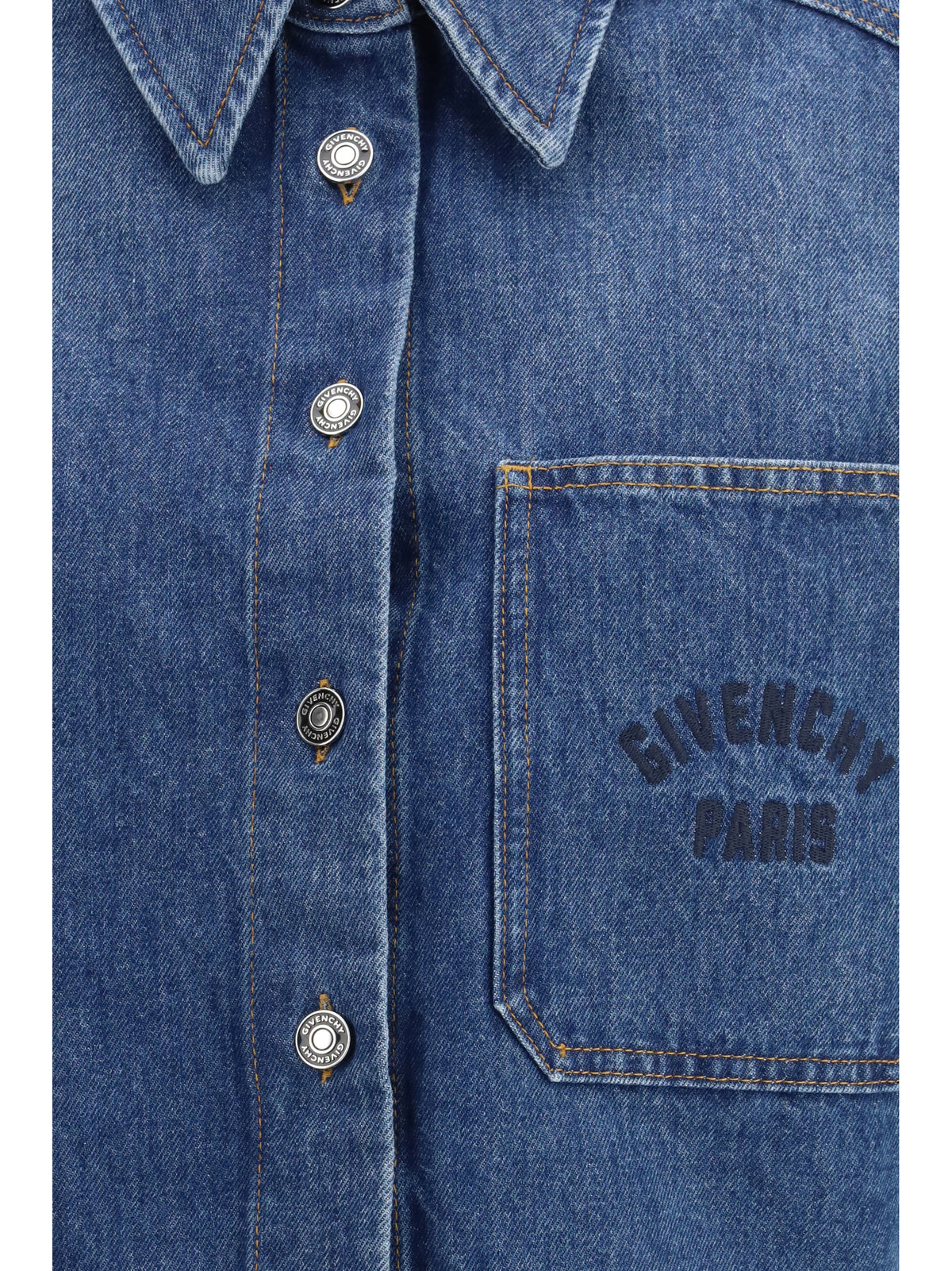 Givenchy Denim Shirt - Medium Blue