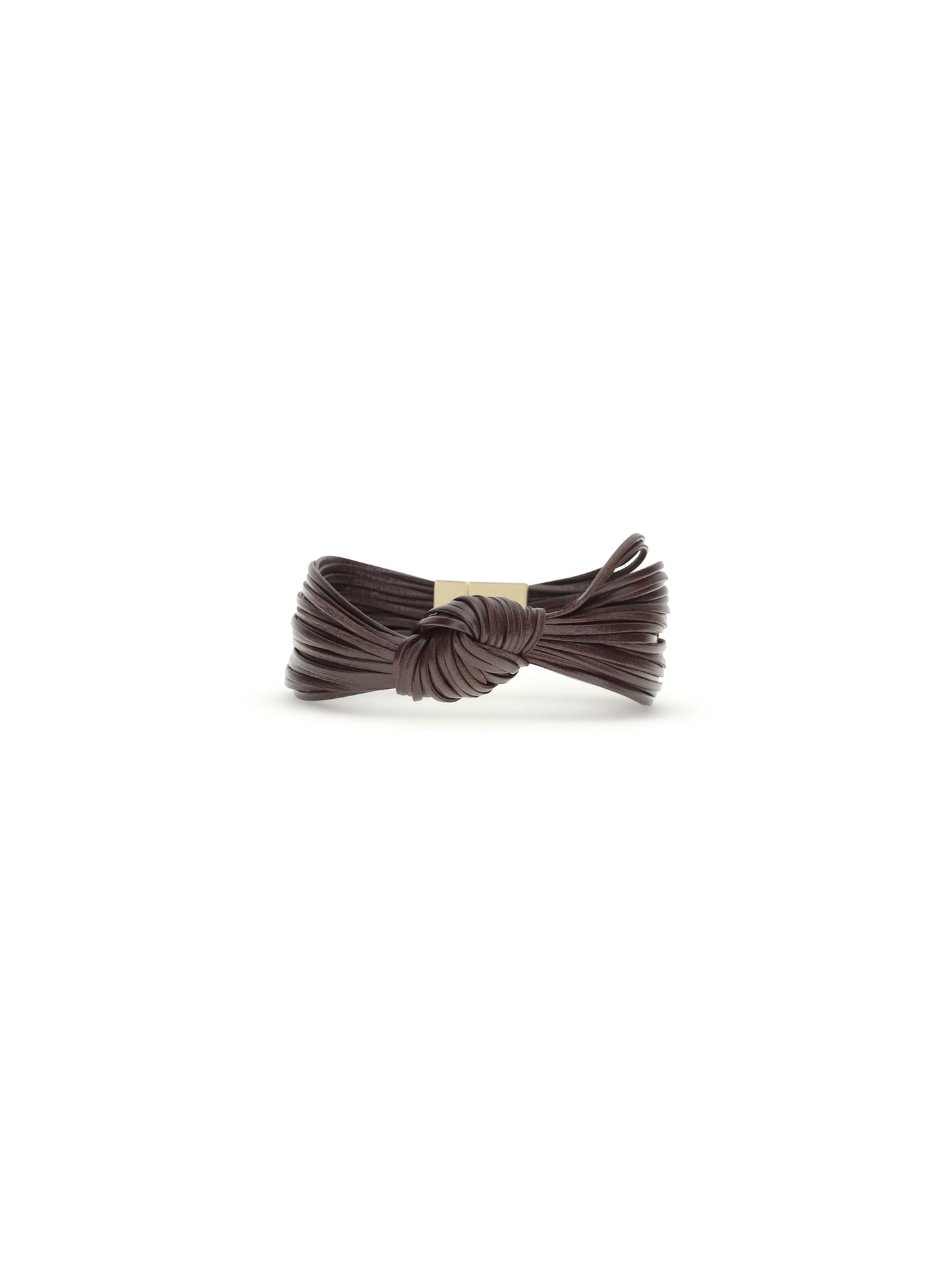 BOTTEGA VENETA Knot leather Bracelet