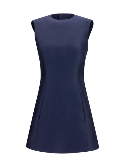 Balenciaga A-line mini Dress - Navy