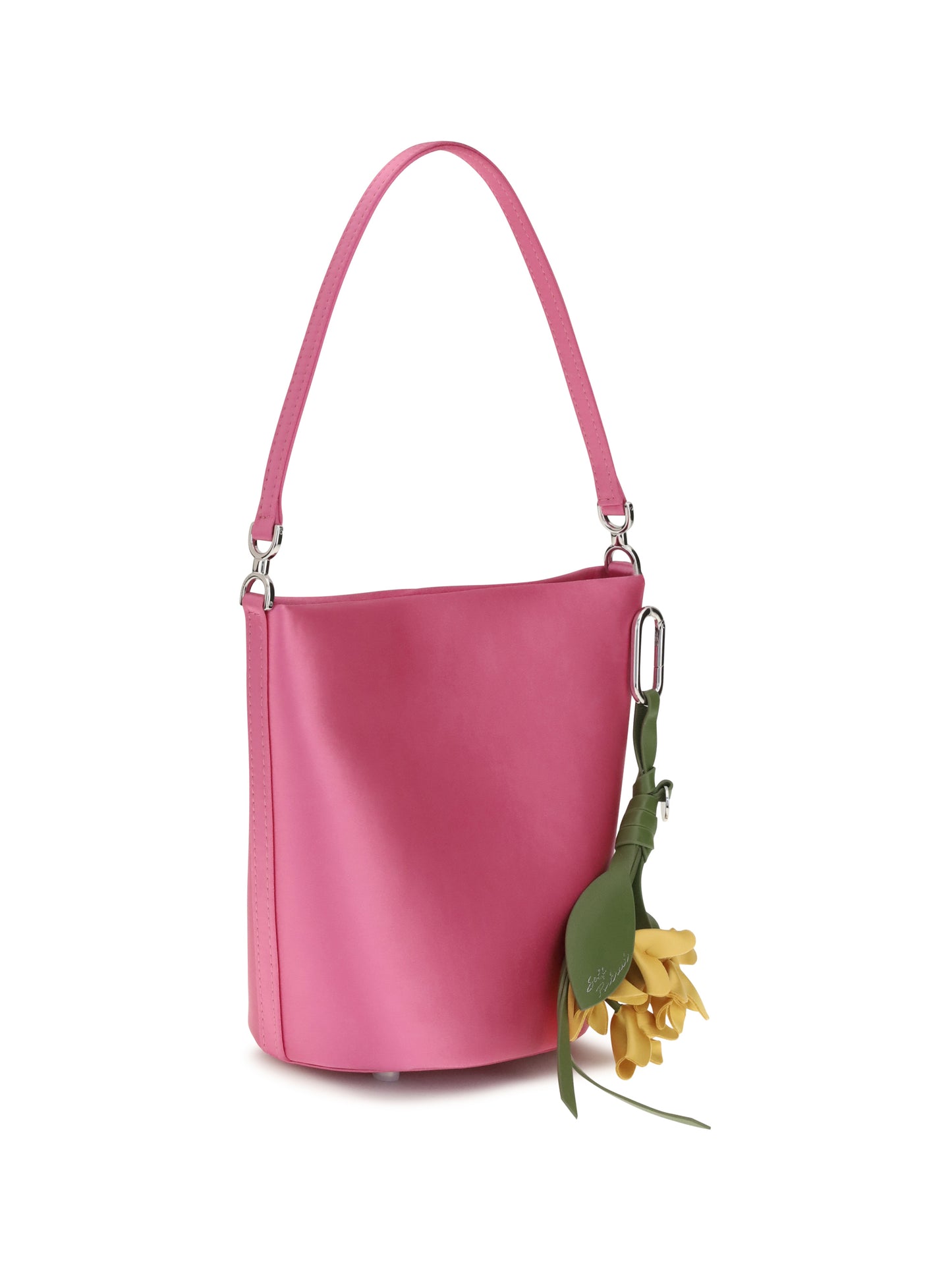 SELF-PORTRAIT Satin Bucket Bag