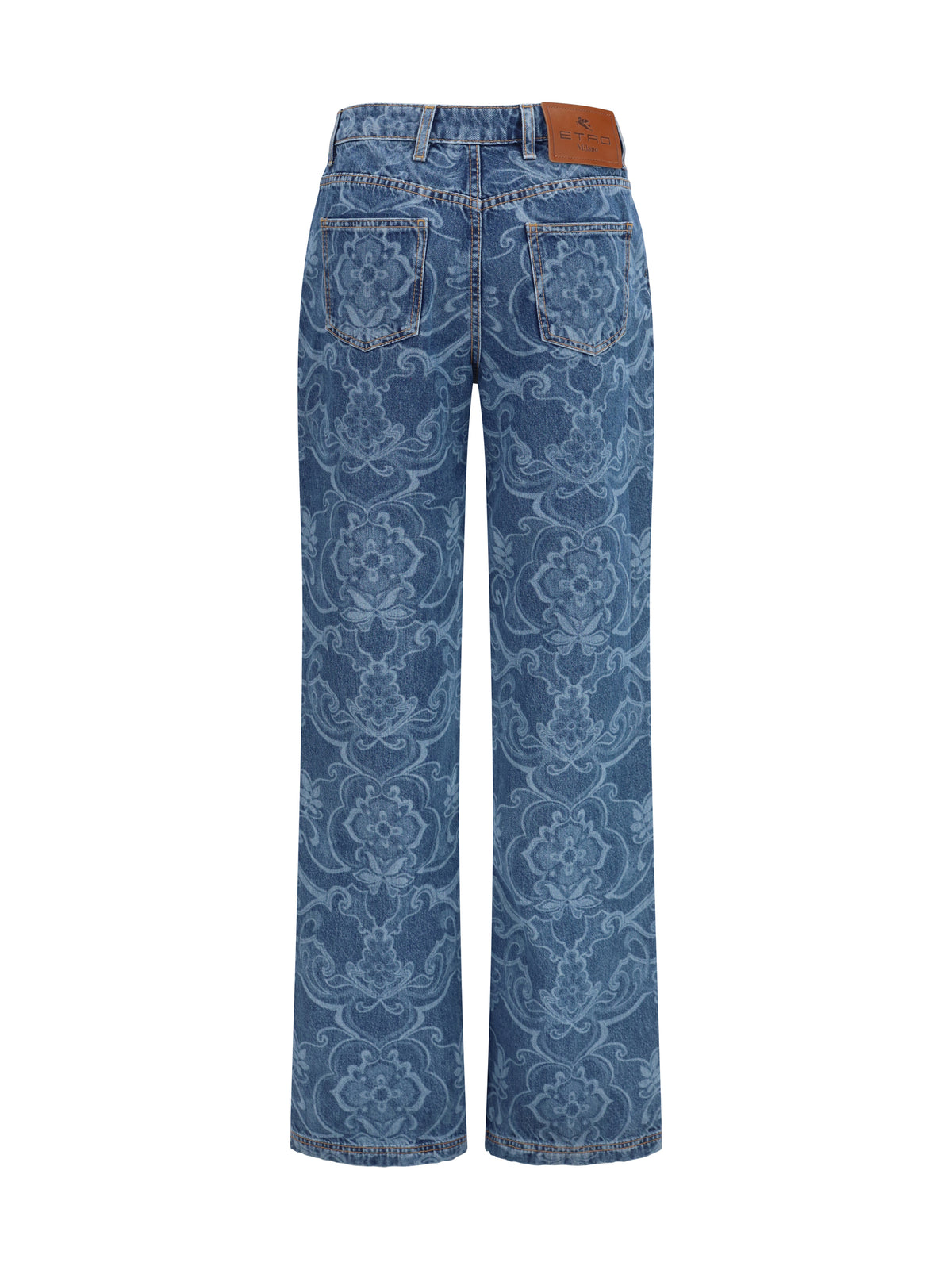 Etro Ornamental jacquard denim Jeans - S9880