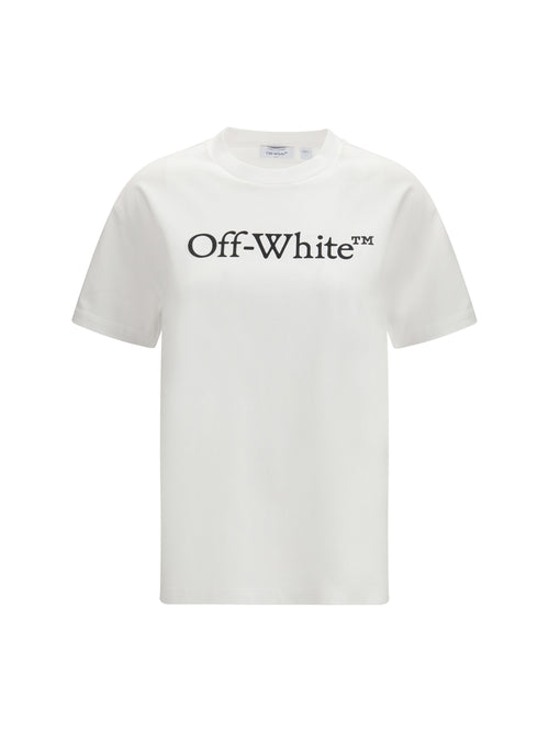 Off-White Big Logo Bookish T-shirt - White-Black
