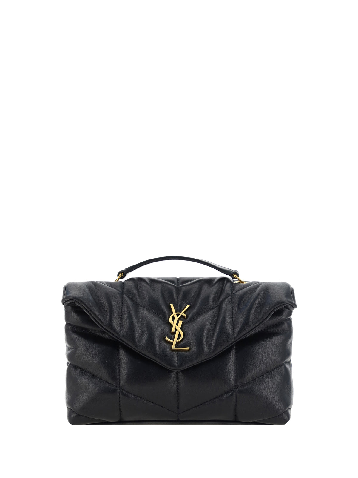 Saint Laurent Puffer Toy Shoulder Bag - Black