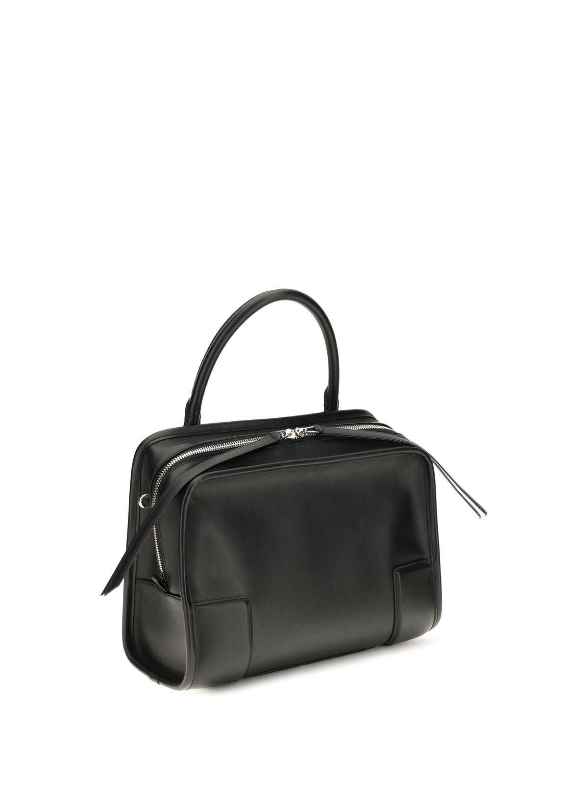 Loewe Medium Amazona 180 calfskin Top Handle Bag - Black
