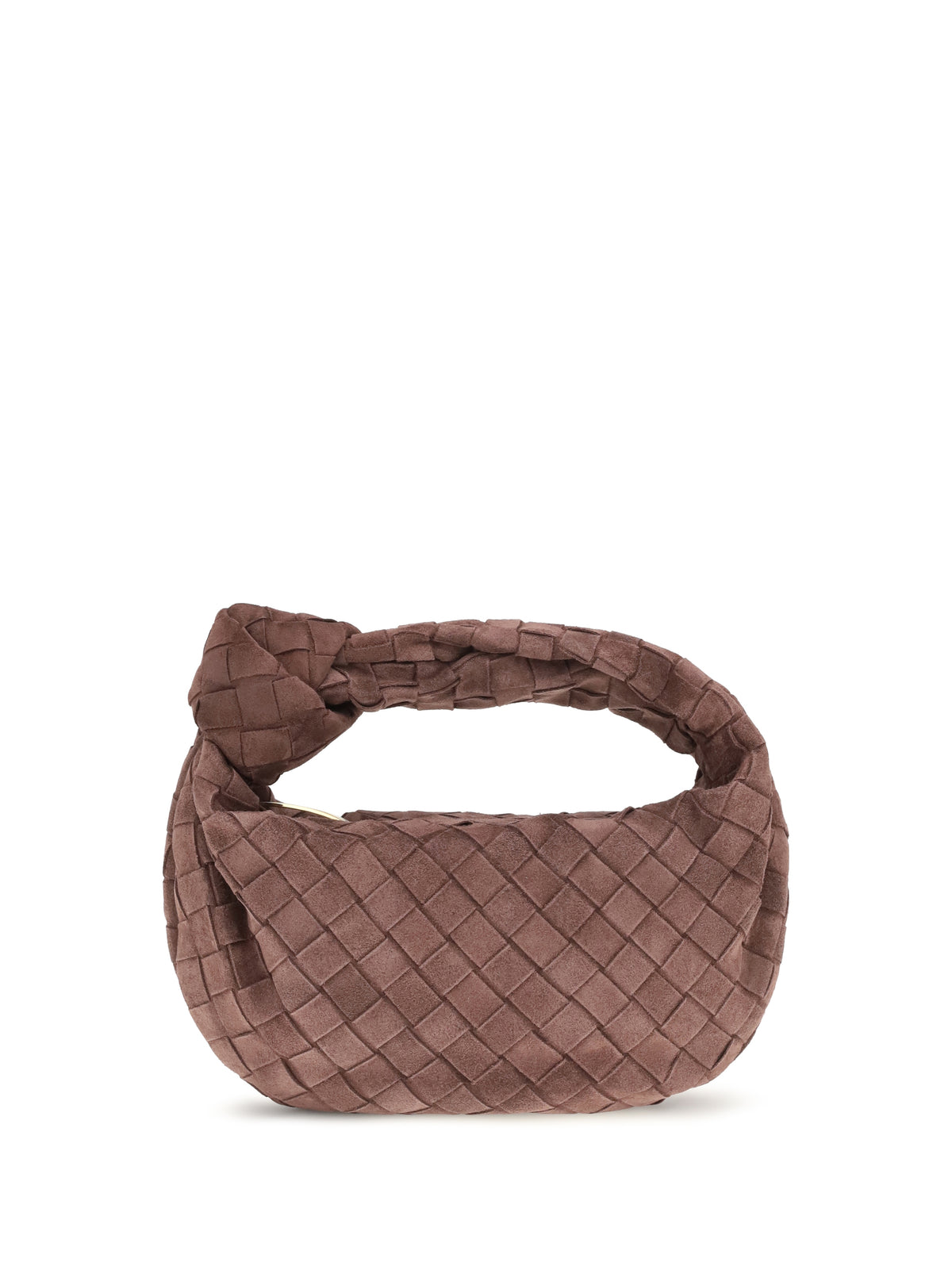 Bottega Veneta Jodie mini Handbag - Deep Mahogany-Gold