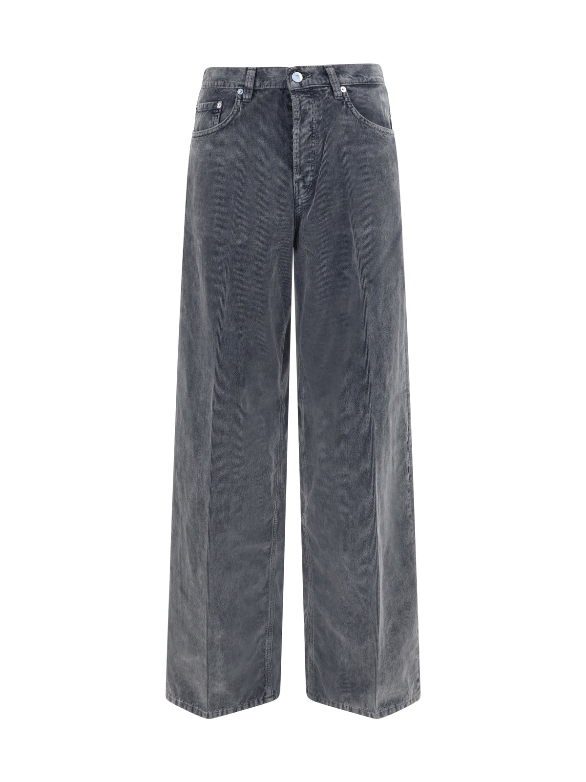 Haikure Bethany Velvet Pier Pants - Grey