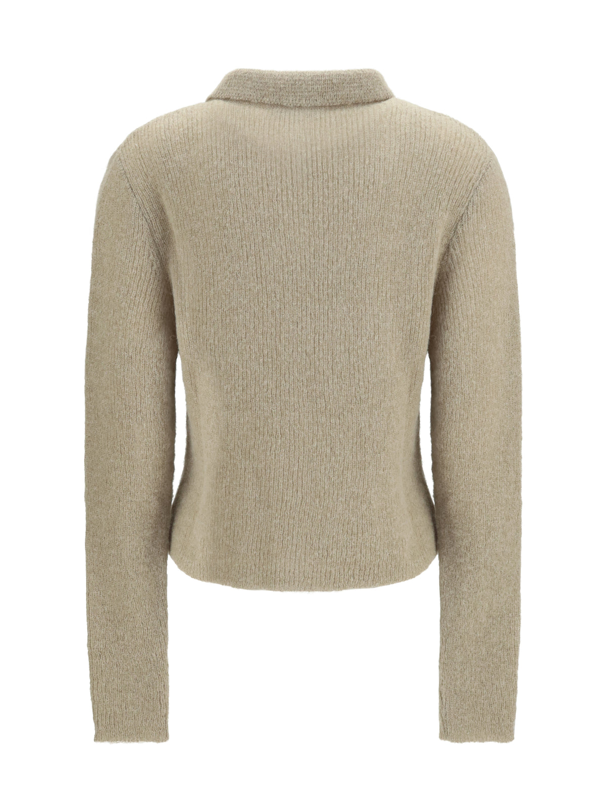 Our Legacy Polo Collar Sweater with buttons - Soft Sage